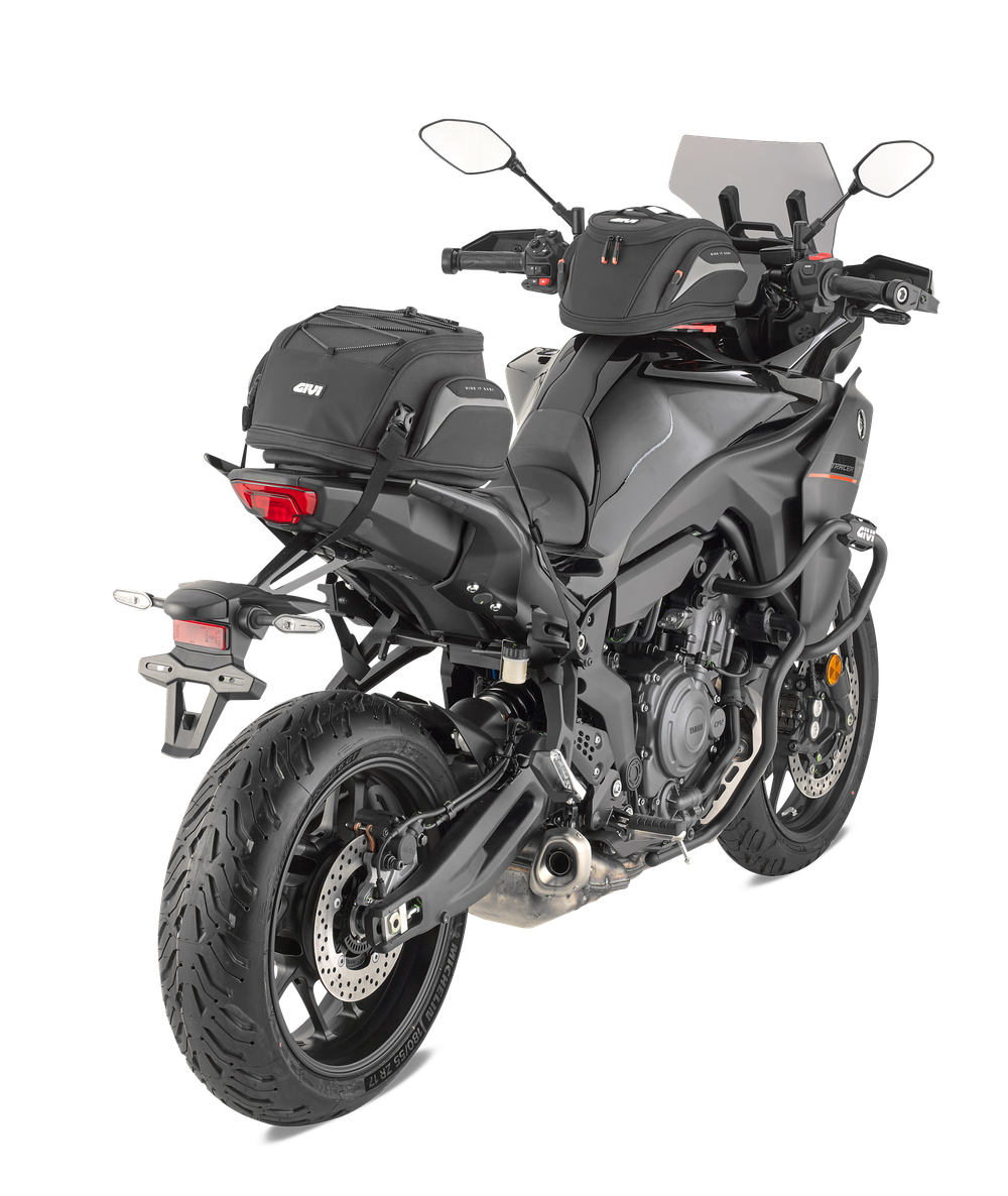 EASY08 Borsa da sella montata su Yamaha Tracer 7 (25)
