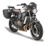 Vetro GIVI 100ALB montato con AL2126A su Yamaha XSR700 (16)