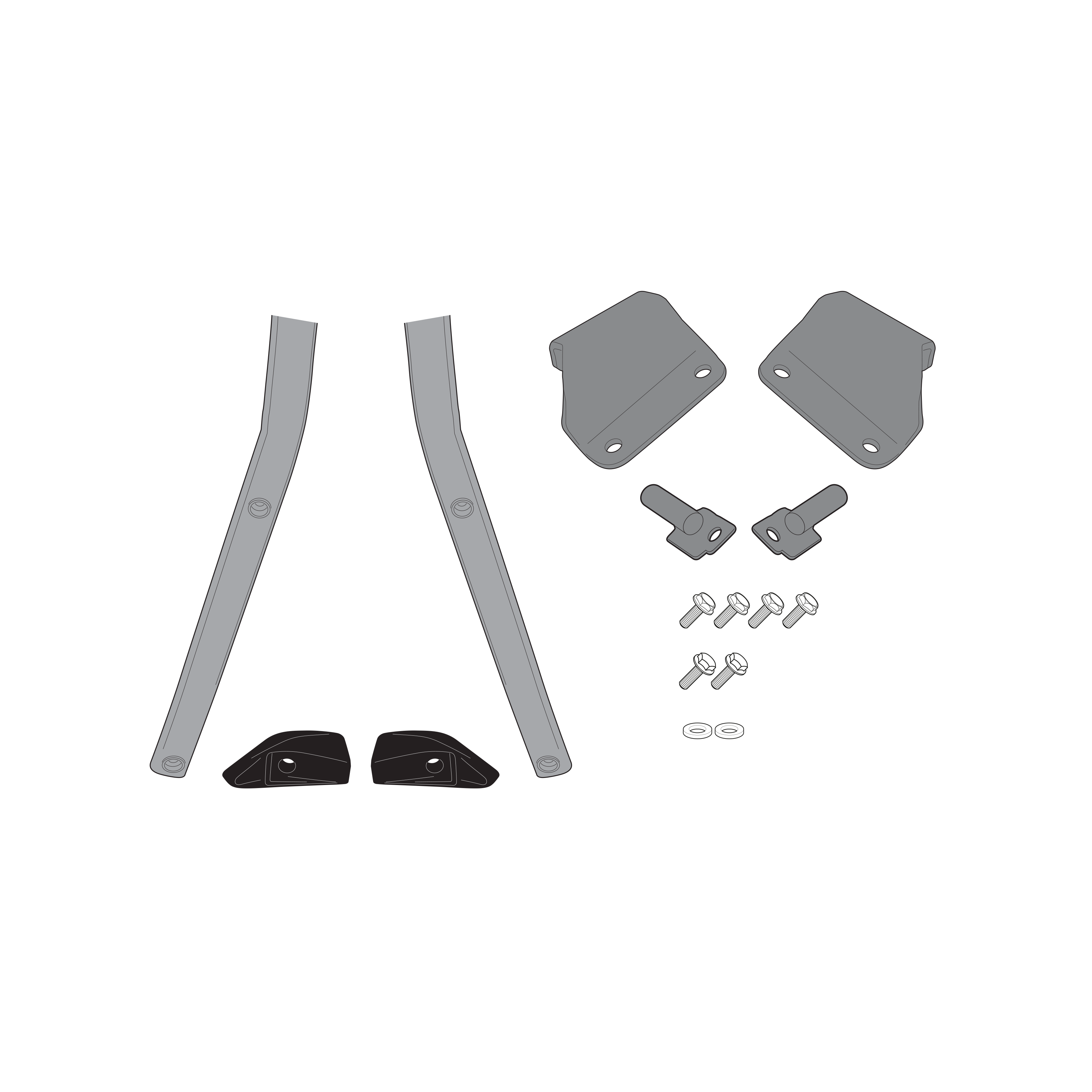 Kit fissaggio GIVI 1121KIT