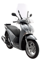 Vetro GIVI 1128A montata su Honda SH 125i ABS (12)