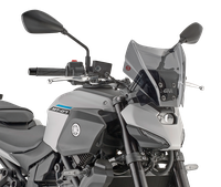 Parabrezza windscreen screen mounted-on givi GIVI 1173S montato su Yamaha MT-07 (25)