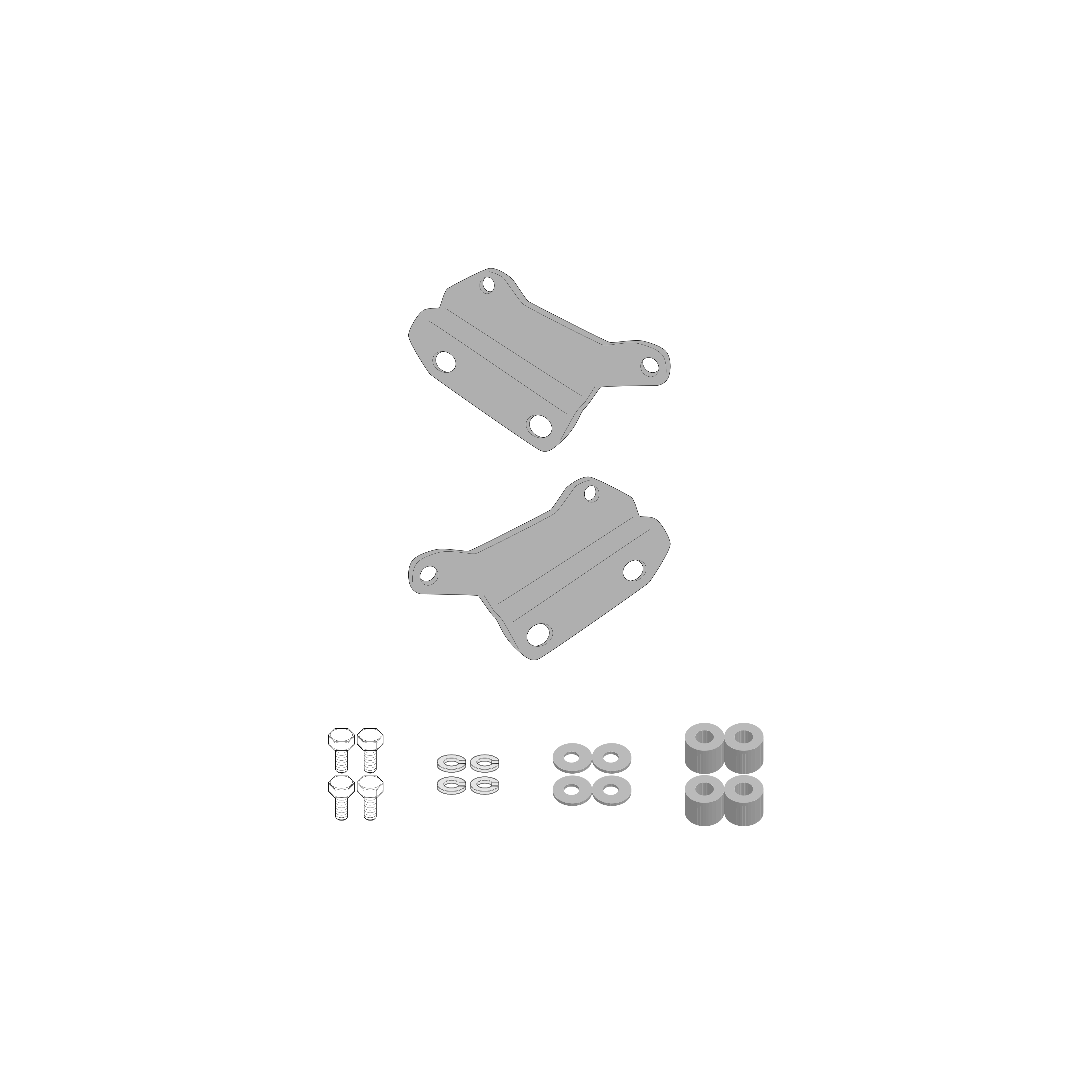 Kit fissaggio GIVI 1208KIT