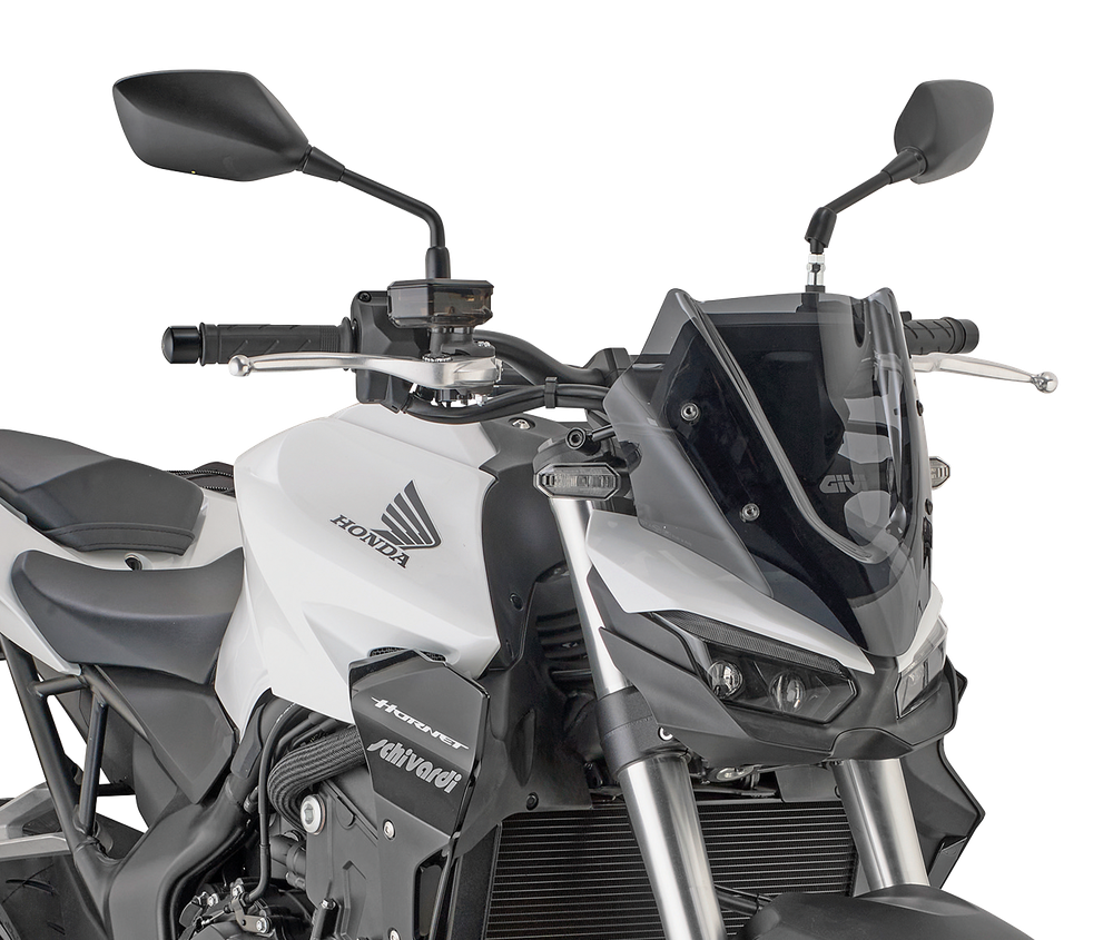 Parabrezza windscreen screen mounted-on givi GIVI 1221A montato su Honda CB 1000 Hornet (25)