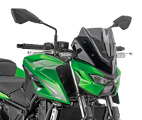 Parabrezza windscreen screen mounted-on givi GIVI 1221A montato su Kawasaki Z 650 S (26)