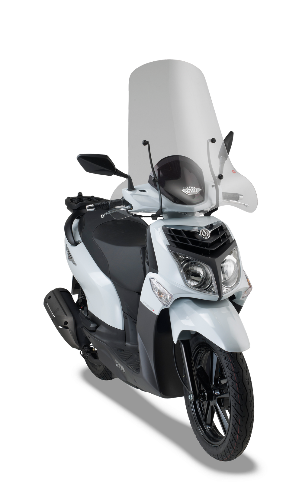 Vetro GIVI 128A montato con A7050A su Sym HD2 200 (11)