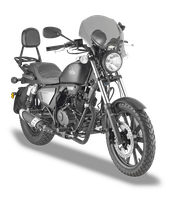 Vetro GIVI 140S montato con AL9105A su Keeway K-Light 125 (20)