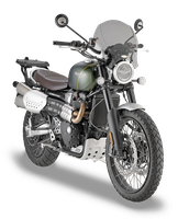 Vetro GIVI 140S montato con AL6416A su Triumph Scrambler 1200 (19)