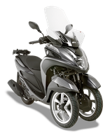 Vetro GIVI 2120DT montata su Yamaha Tricity 125 (14)