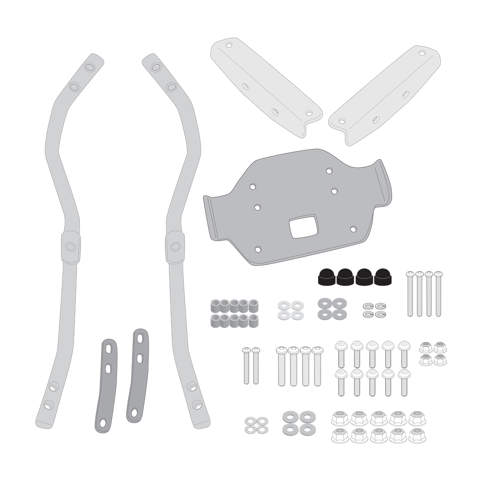 Supporto per valigie centrali GIVI 2151FZ