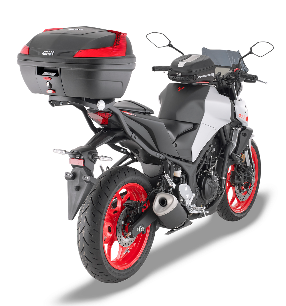 Attacco GIVI 2151FZ montato con  su Yamaha MT-03 321 (20)