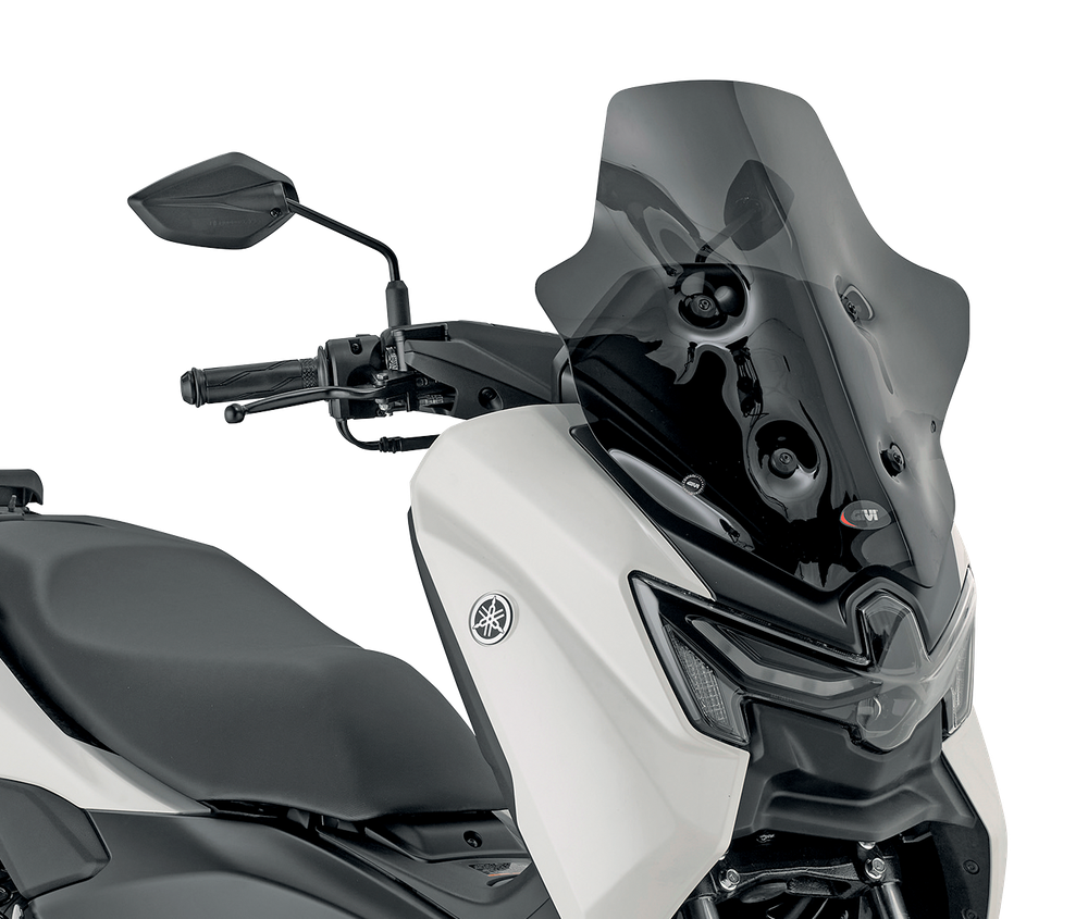 Parabrezza windscreen screen mounted-on givi GIVI 2170D montato su Yamaha N-MAX 125 (25)