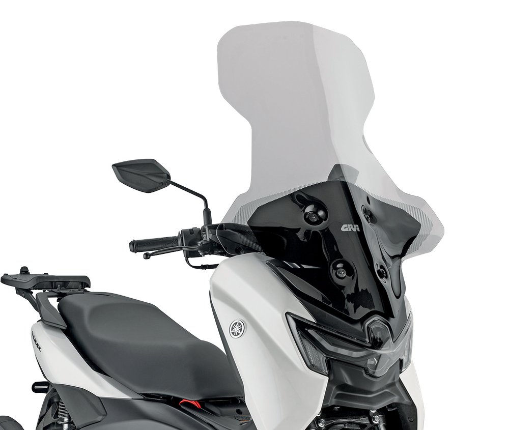 Parabrezza windscreen screen mounted-on givi GIVI 2170DT montato su Yamaha N-MAX 125 (25)