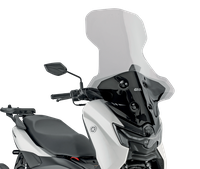 Parabrezza windscreen screen mounted-on givi GIVI 2170DT montato su Yamaha N-MAX 125 (25)