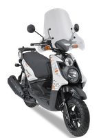 Vetro GIVI 288A montato con A288A su Yamaha BW'S 125 (10)
