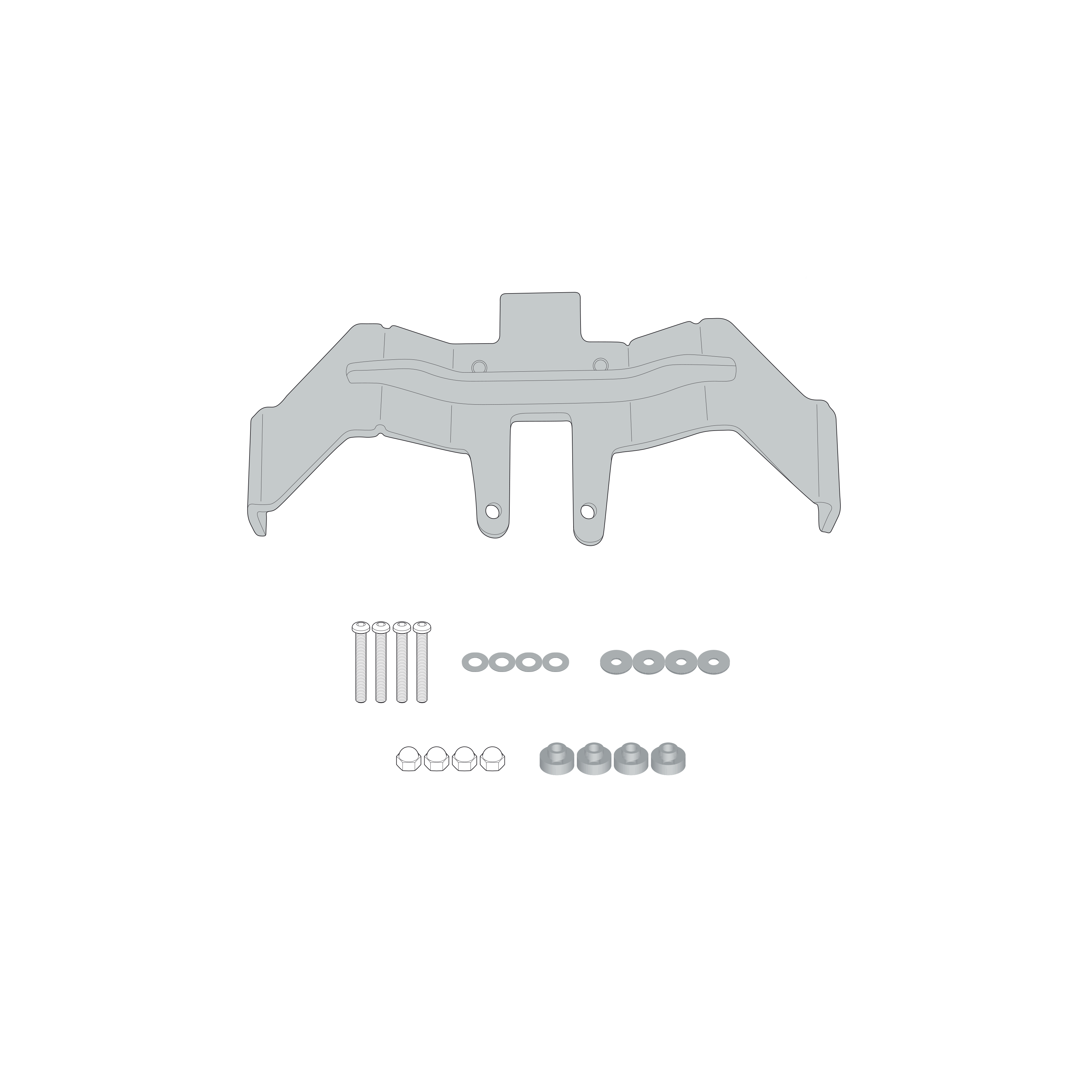 Kit fissaggio GIVI 3110KIT