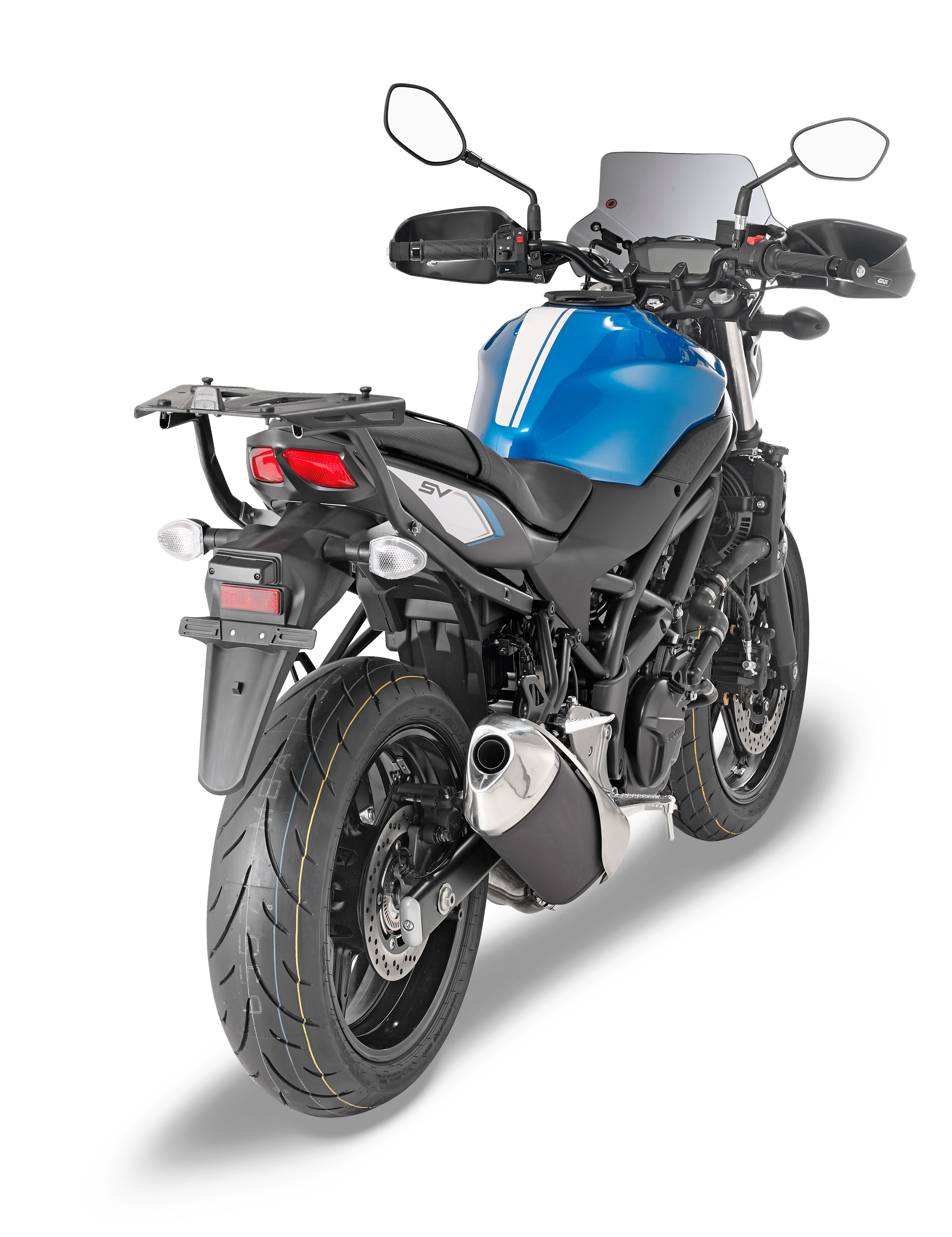 Attacco GIVI 3111FZ montata su Suzuki SV 650 (16)