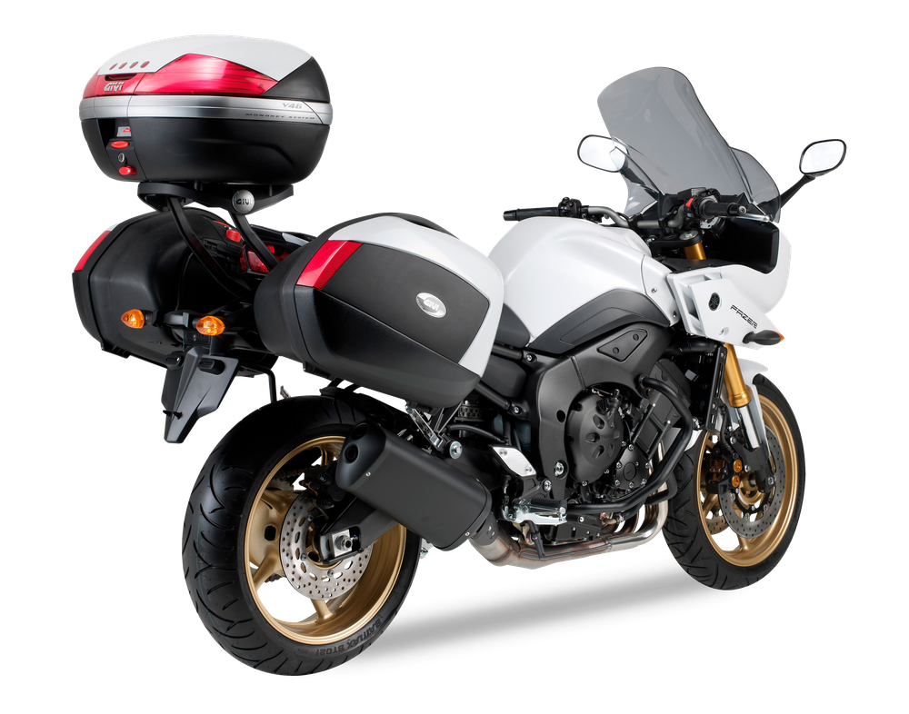 Attacco GIVI 366FZ montata su Yamaha Fazer 8 800 (10)