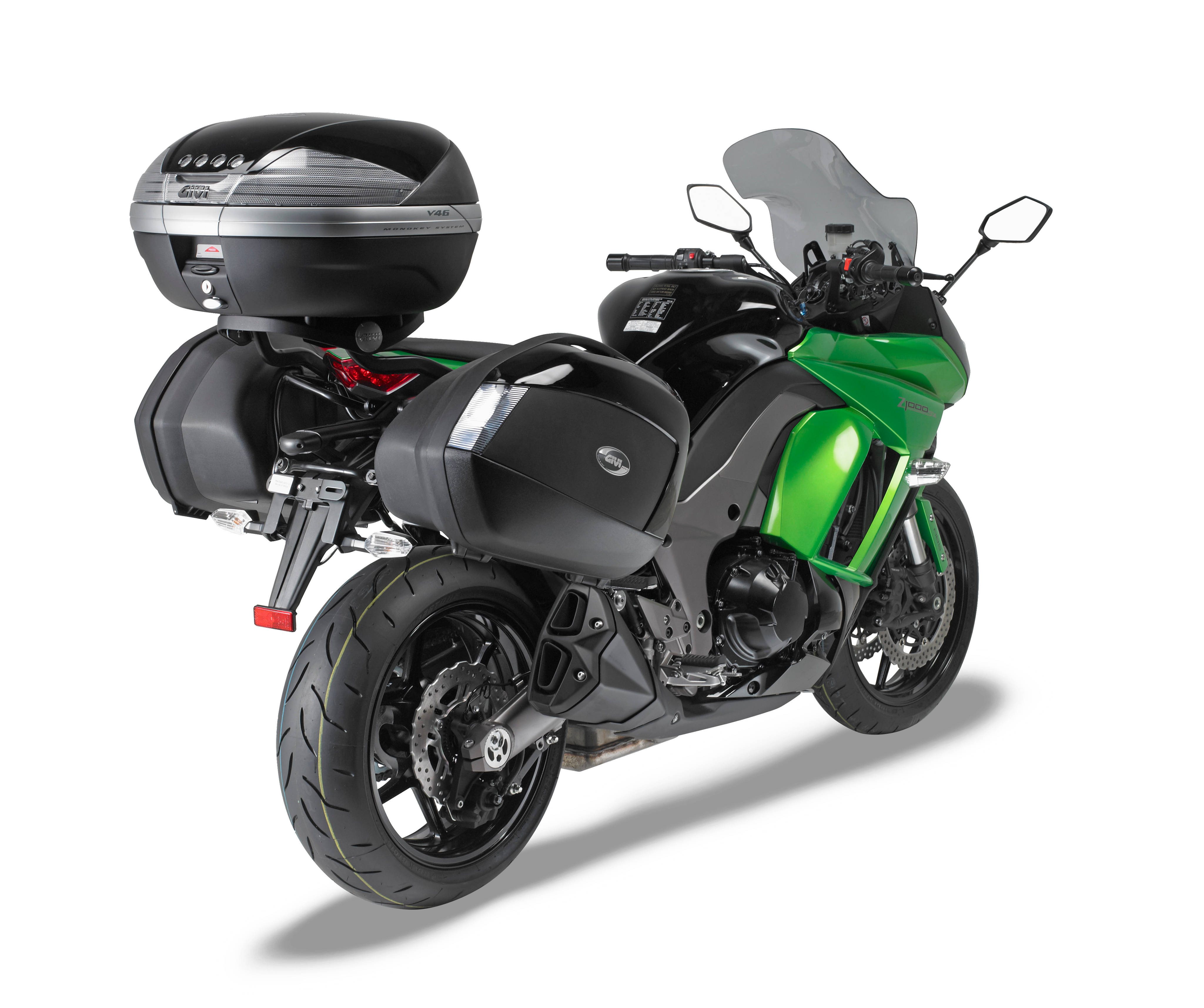 Attacco GIVI 4100FZ montata su Kawasaki Z 1000 SX (11)