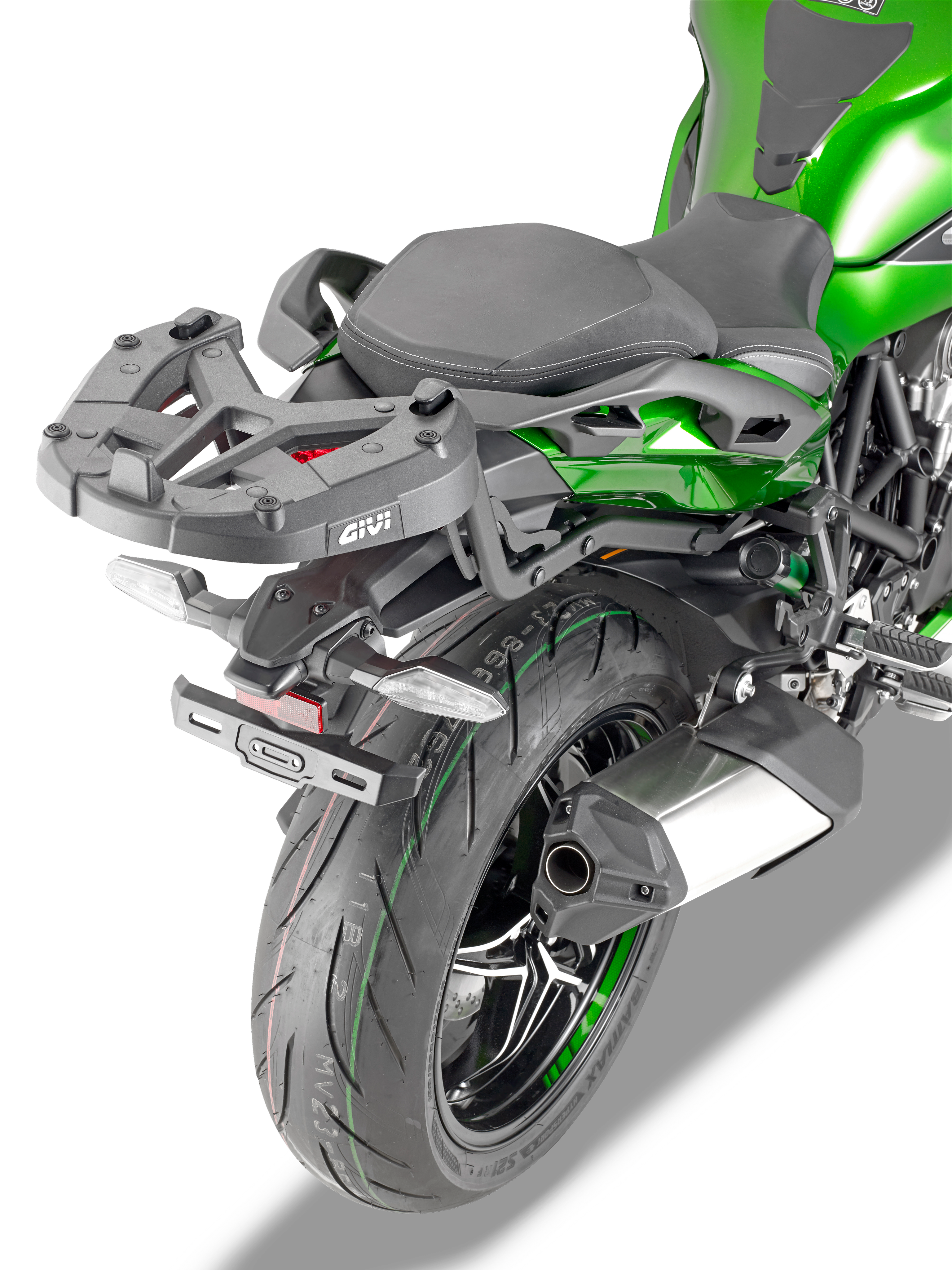 Attacco GIVI 4123FZ montata su Kawasaki Ninja H2 SX (18)