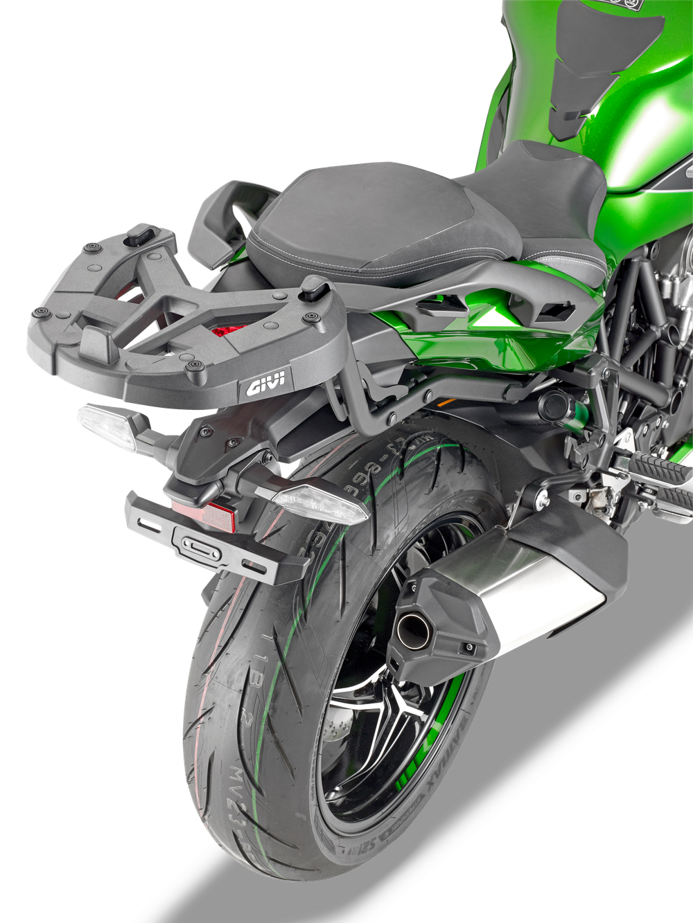 Attacco GIVI 4123FZ montata su Kawasaki Ninja H2 SX (18)