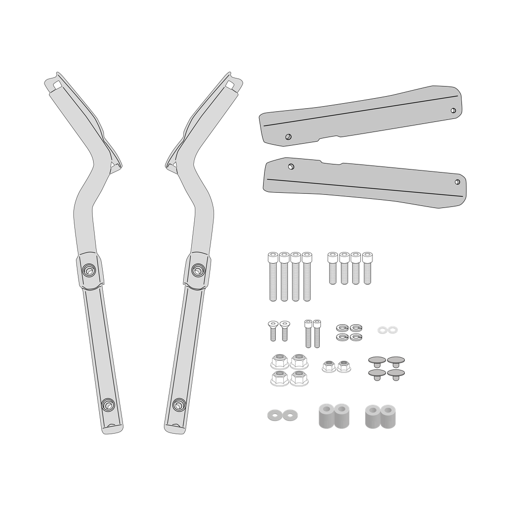 Supporto per valigie centrali GIVI 5137FZ