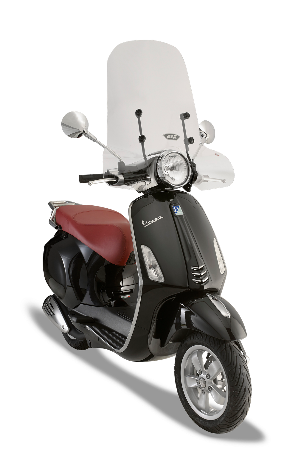 Vetro GIVI 5608A montato con A5608A su Piaggio Vespa Primavera 125 (14)