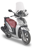 Vetro GIVI 7057A montato con A6113A su Kymco People S 300 (19)
