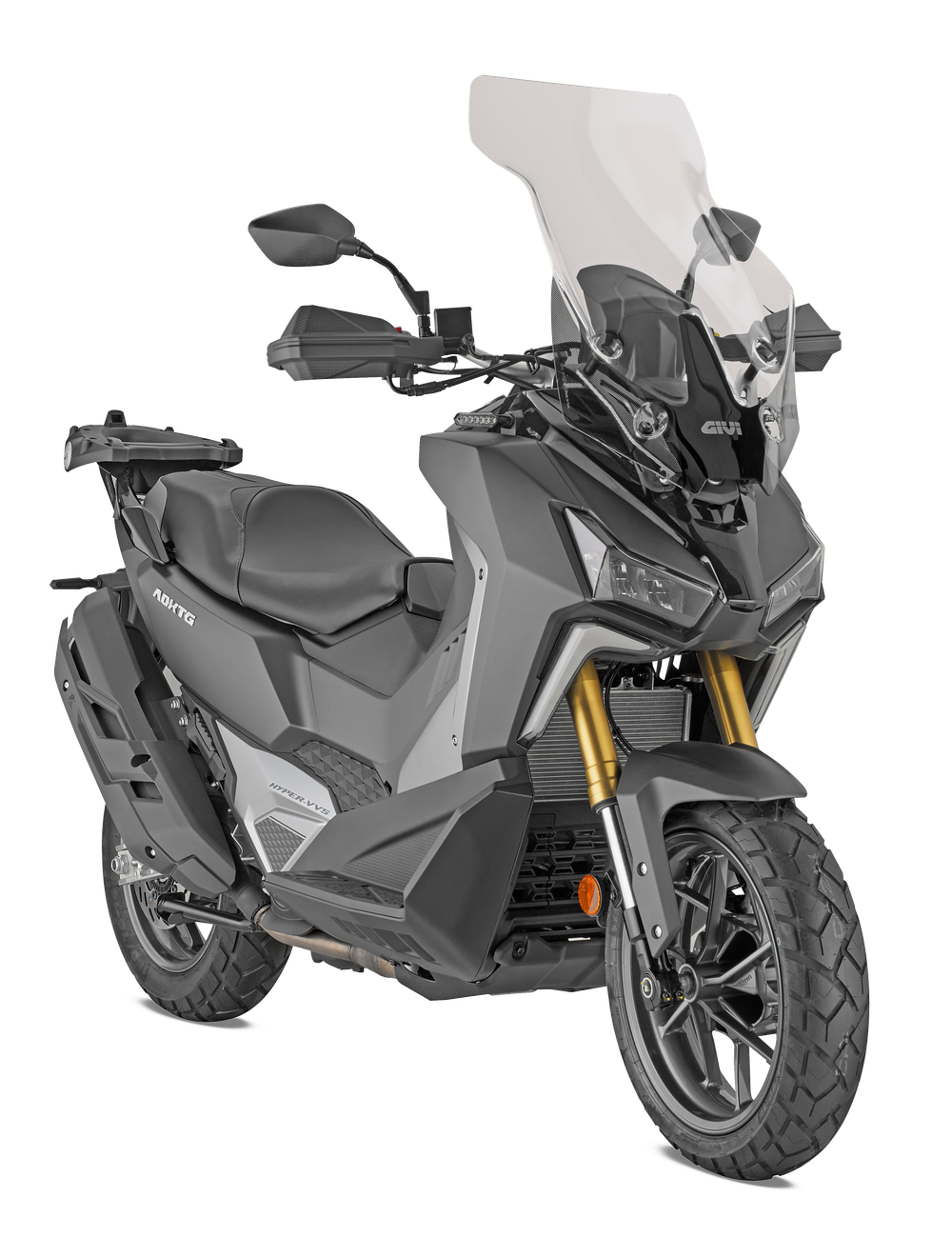 7072DT  vetro specifico trasparente montato su SYM ADX TG 400 (25)