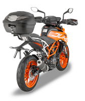 Attacco GIVI 7707FZ montato con B360NT su KTM Duke 390 (17)