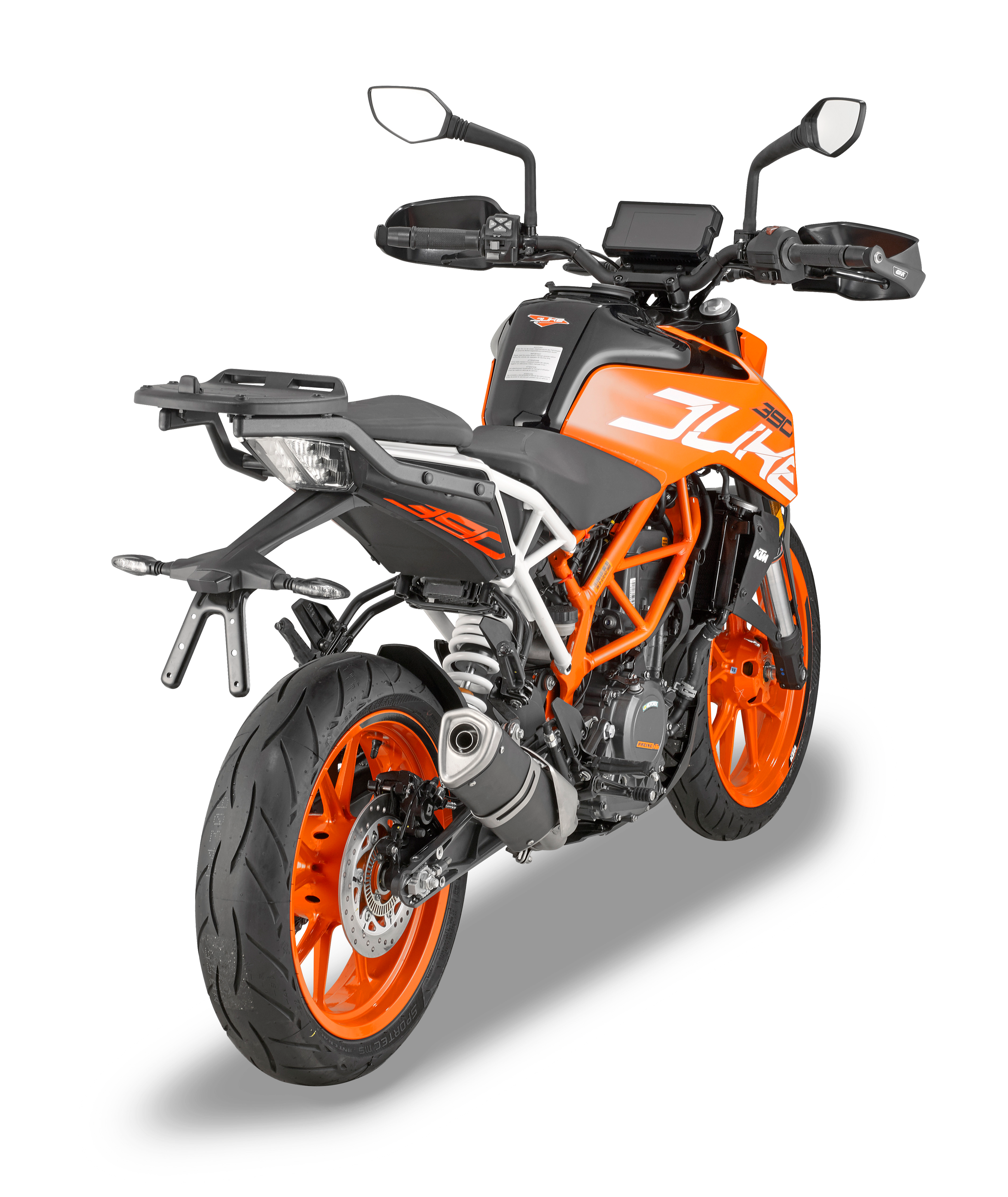 Attacco GIVI 7707FZ montata su KTM Duke 390 (17)