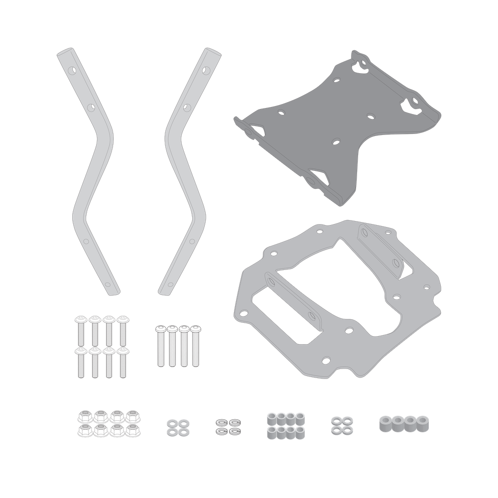 Supporto per valigie centrali GIVI 9351FZ