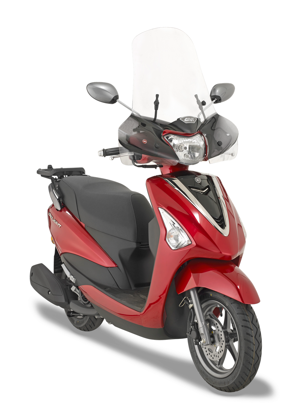 Attacco Specifico GIVI A2134A montato con 308A su Yamaha D'elight 125 (17)