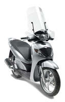 Attacco Specifico GIVI A311A montato con 311A su Honda SH 125i (05)