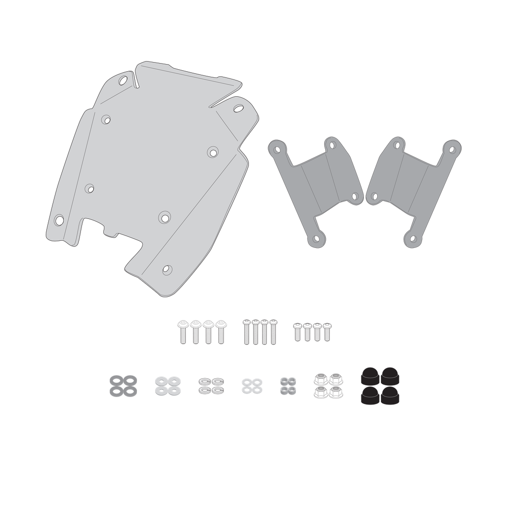 Sistema di fissaggio per cupolini GIVI A4137A