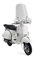 Attacco Specifico GIVI A5603A montato con 642A su Piaggio Vespa PX 150 (11)