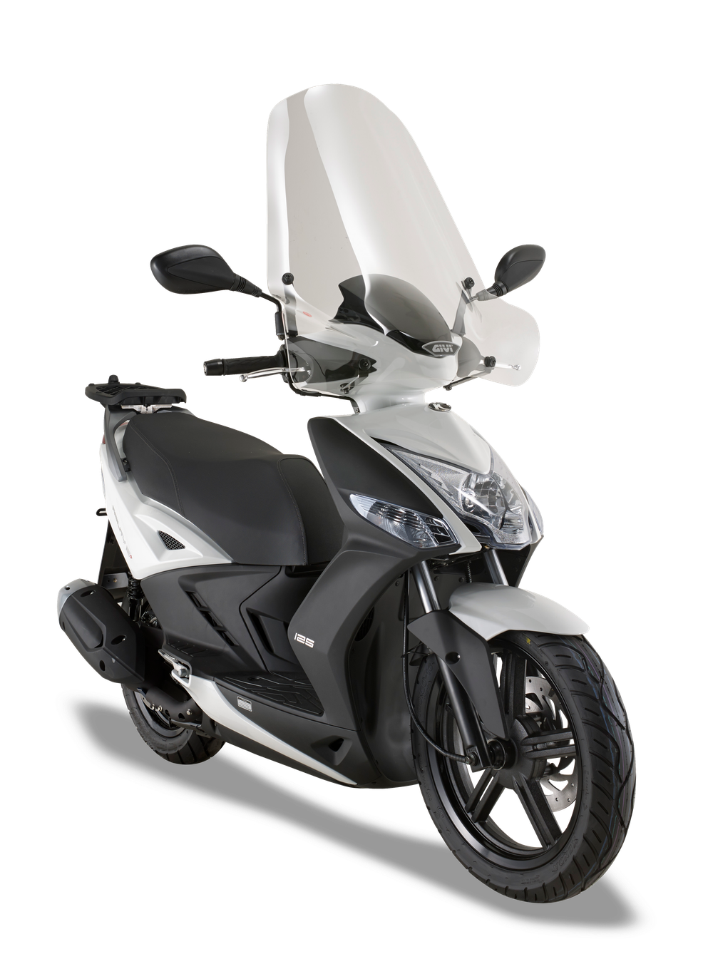 Attacco Specifico GIVI A6106A montato con 441A su Kymco Agility 150 R16+ (14)