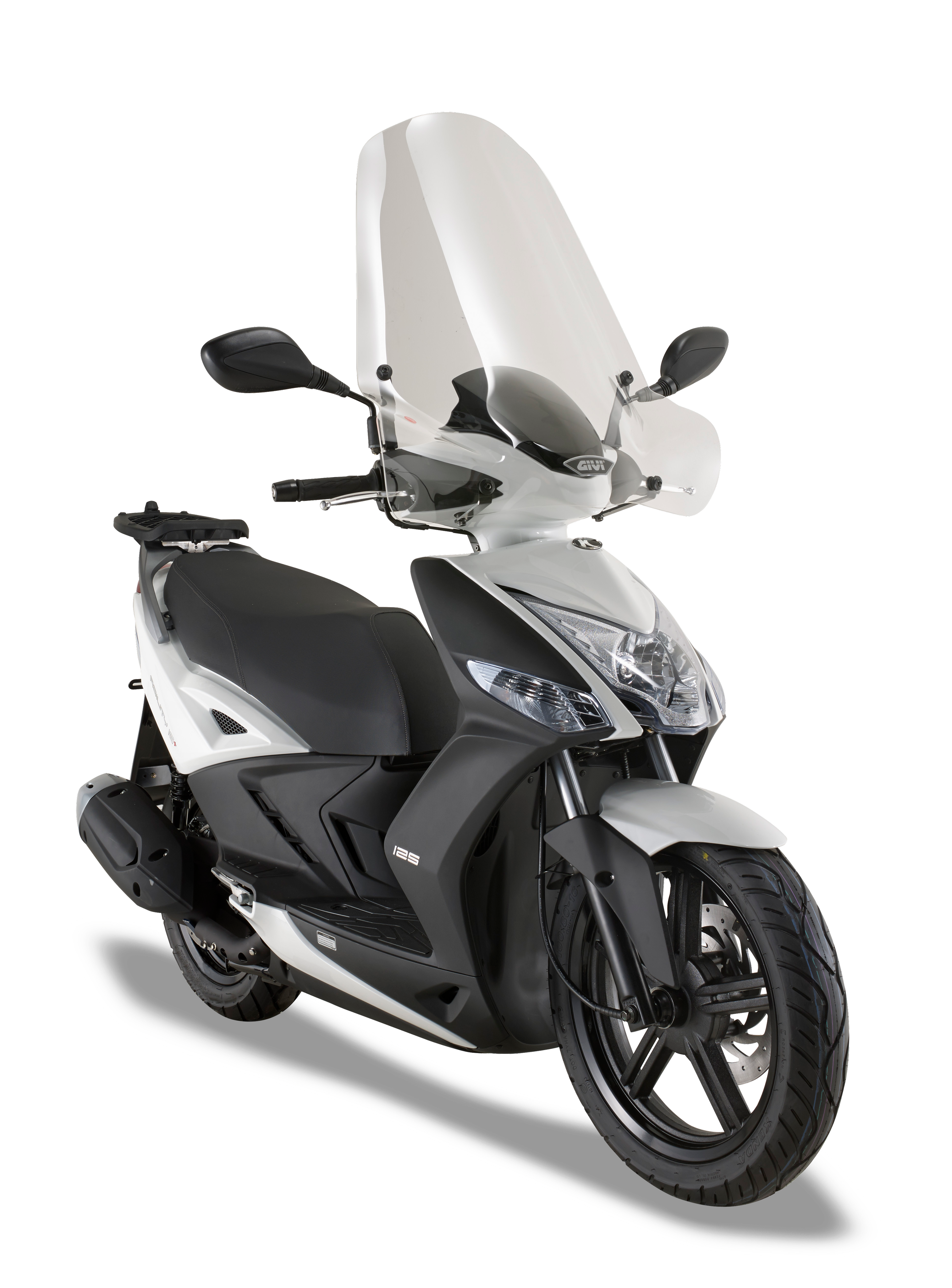 A6106A specific fitting kit GIVI mounted with 441A on Kymco Agility 200 R16+ (14)
