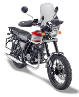 Vetro GIVI A660 montata su Mash Seventy Five 125 (14)
