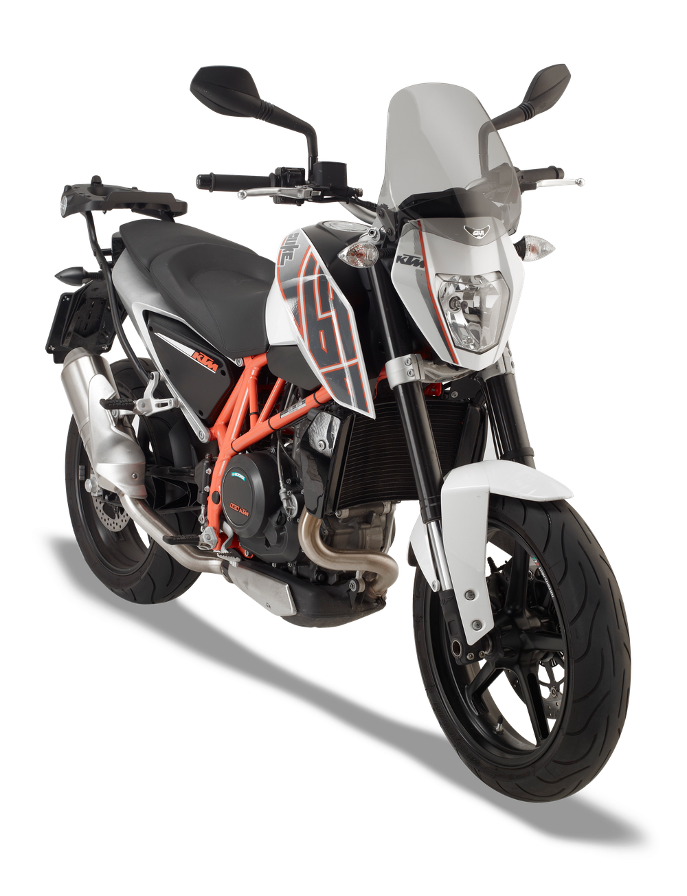 Attacco Specifico GIVI A7702A montato con 245A su KTM DUKE 690 (12)
