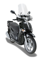 Attacco Specifico GIVI A9100A montato con 308A su Keeway Logik 150 (13)