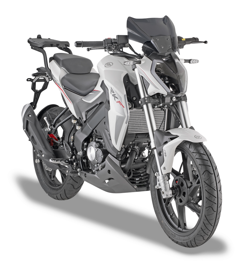 Attacco Specifico GIVI A9103A montato con 1173S su Keeway RKF 125 (18)
