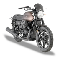 Attacco Specifico GIVI AL8204A montato con 100ALB su Moto Guzzi V7 III Stone Night Pack (19)