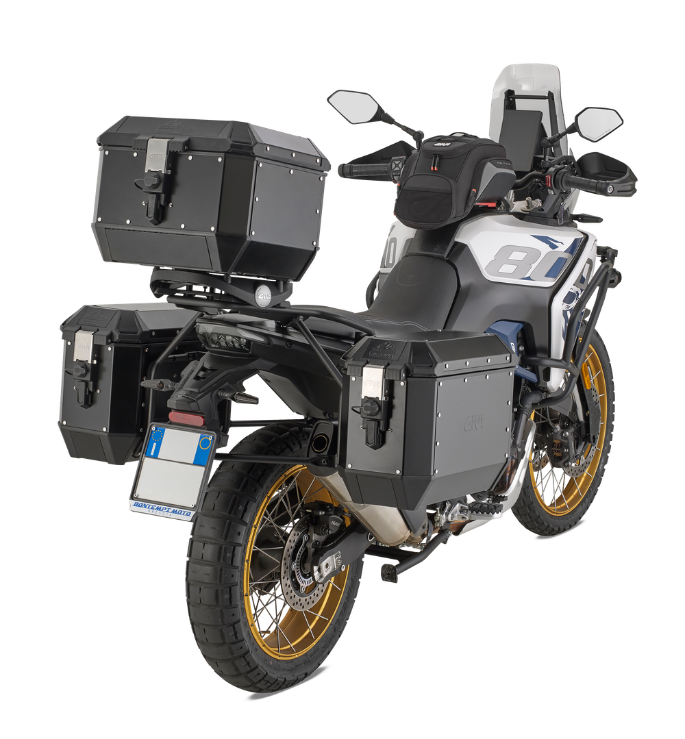 ALA44B top case ALASKA black line montato su Voge Valico 800 Rally (25)
