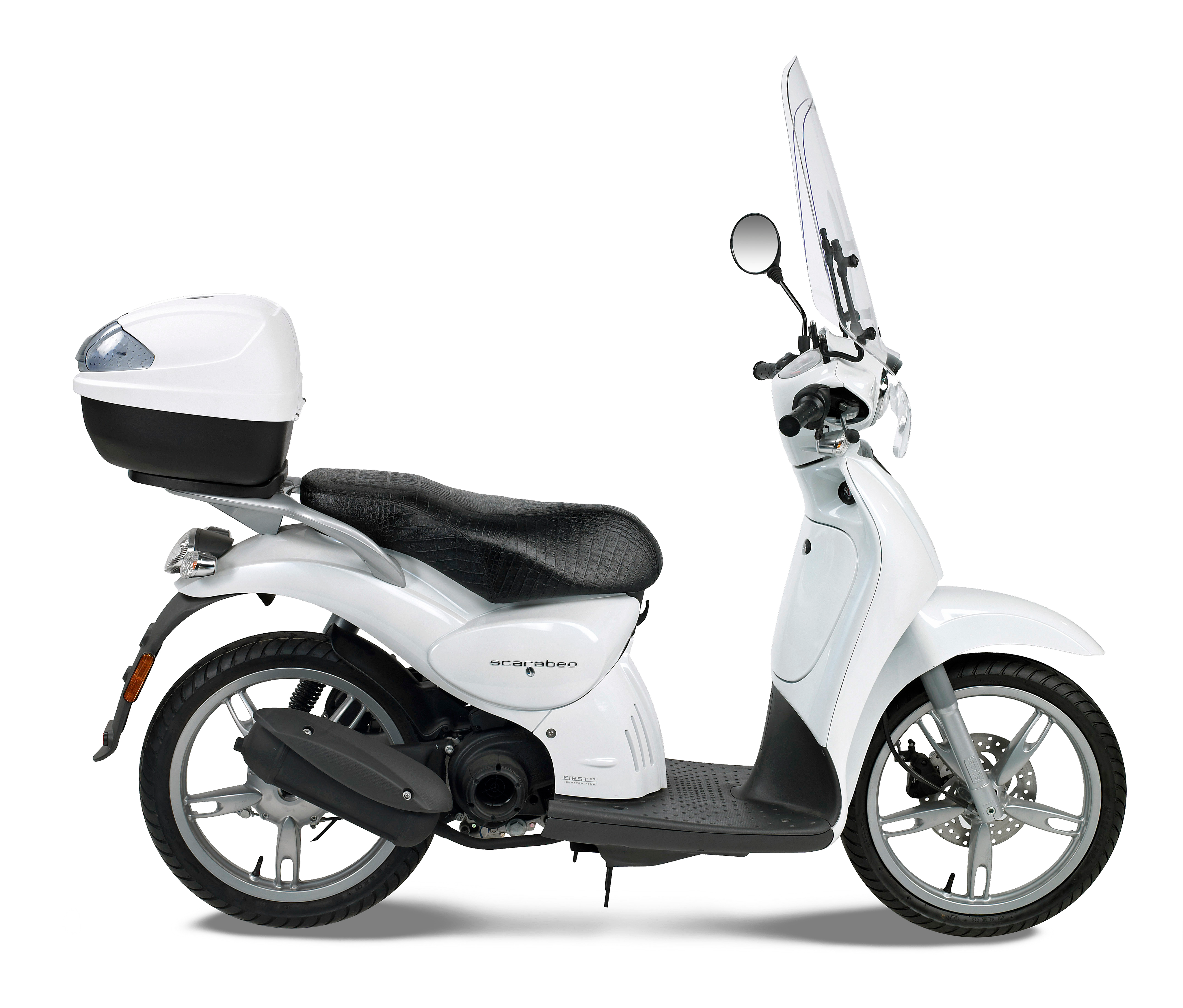 Allestimento GIVI su Aprilia Scarabeo 100 (09) lato