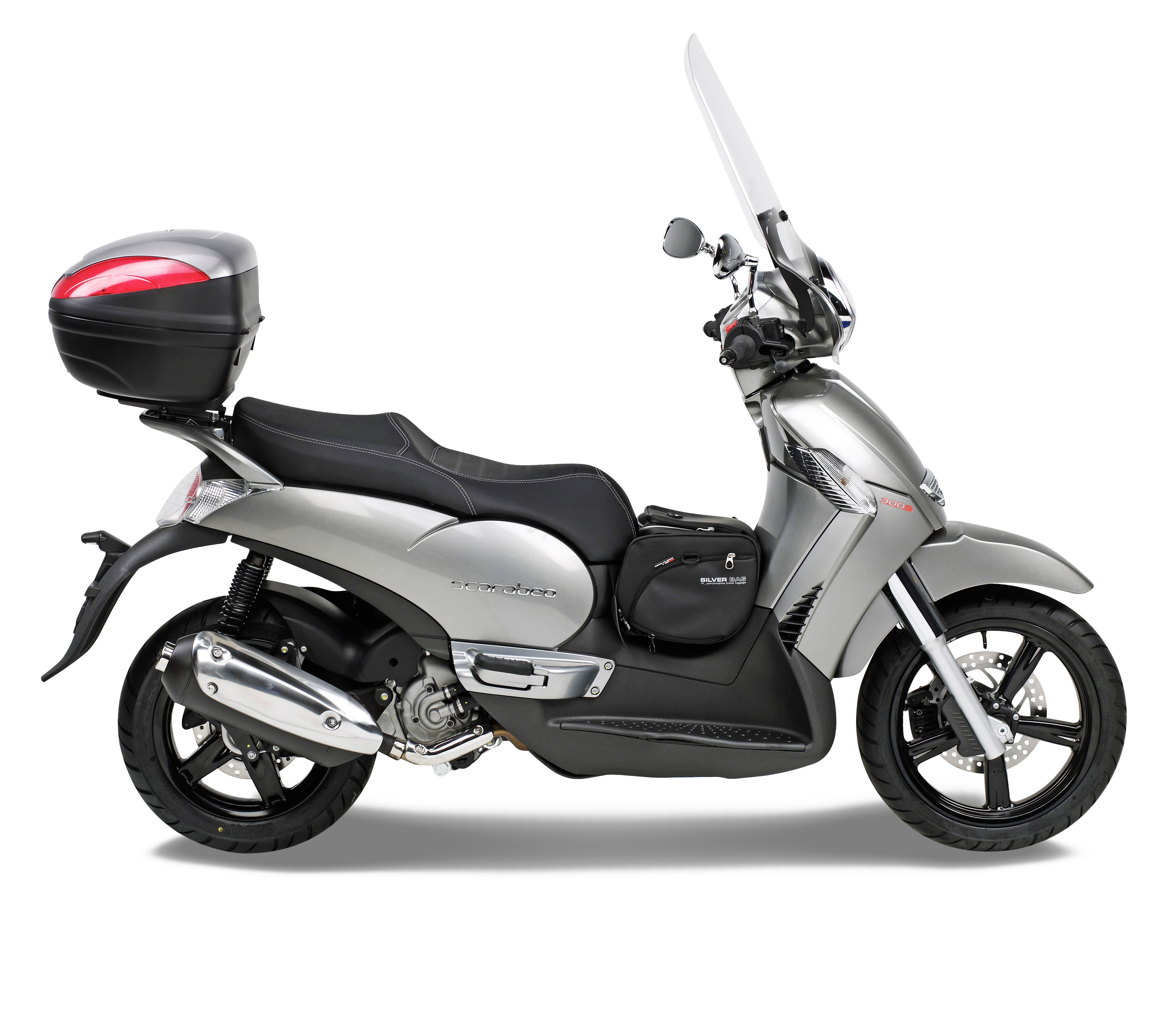 Allestimento GIVI su Aprilia Scarabeo 250 (07) lato