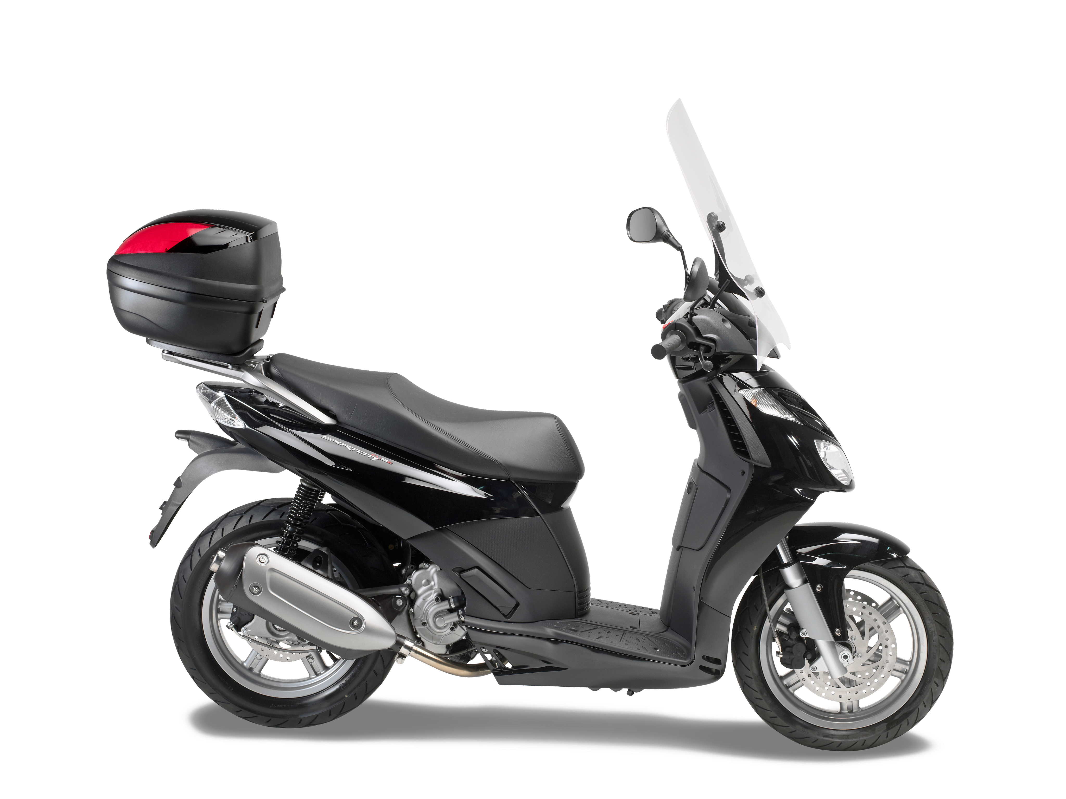 Allestimento GIVI su Aprilia Sportcity Cube 125 (08) lato
