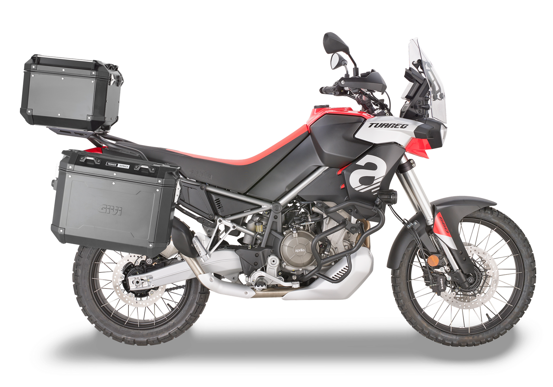 Allestimento GIVI su Aprilia Tuareg 660 (21) lato