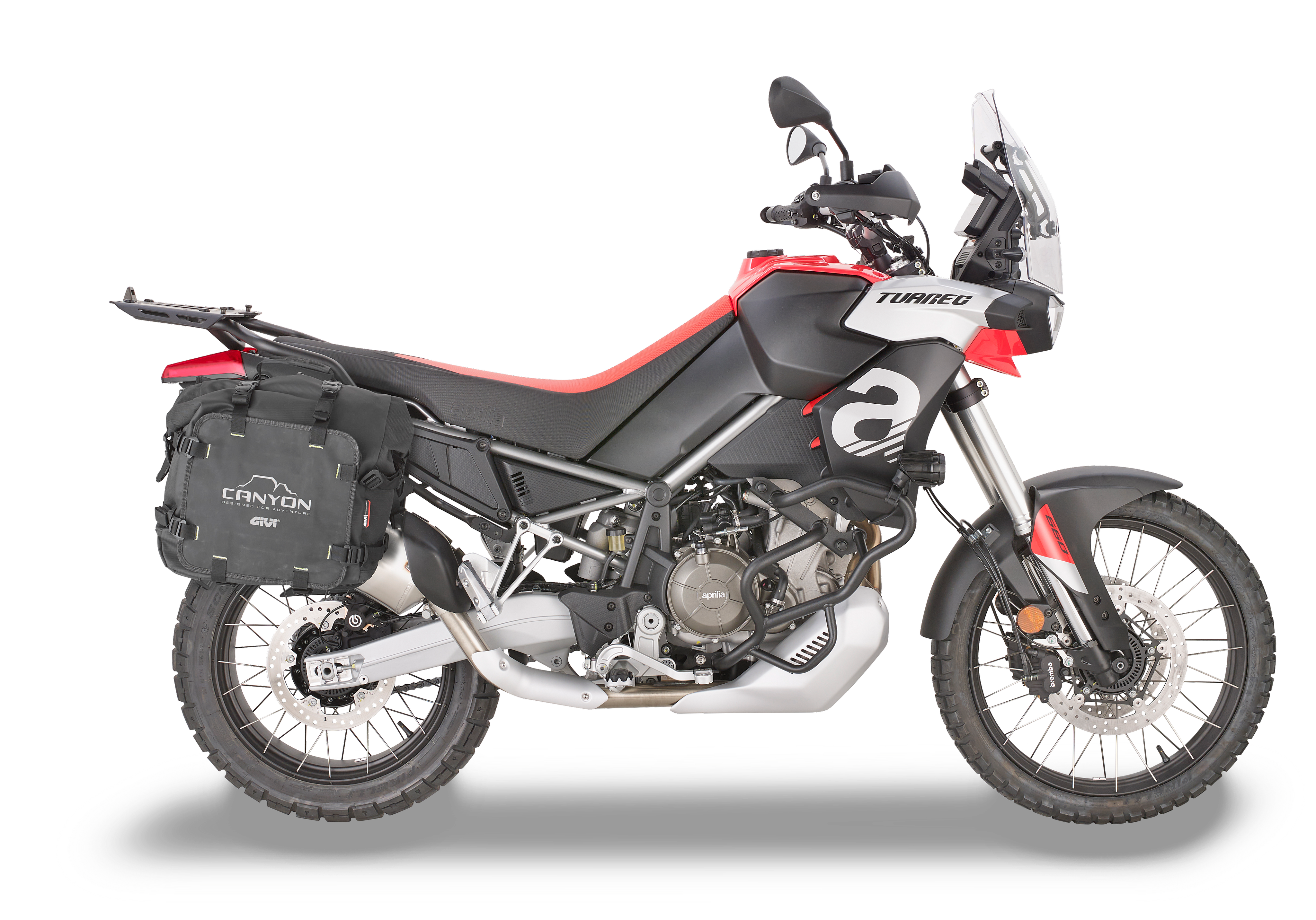 Allestimento GIVI su Aprilia Tuareg 660 (21) lato
