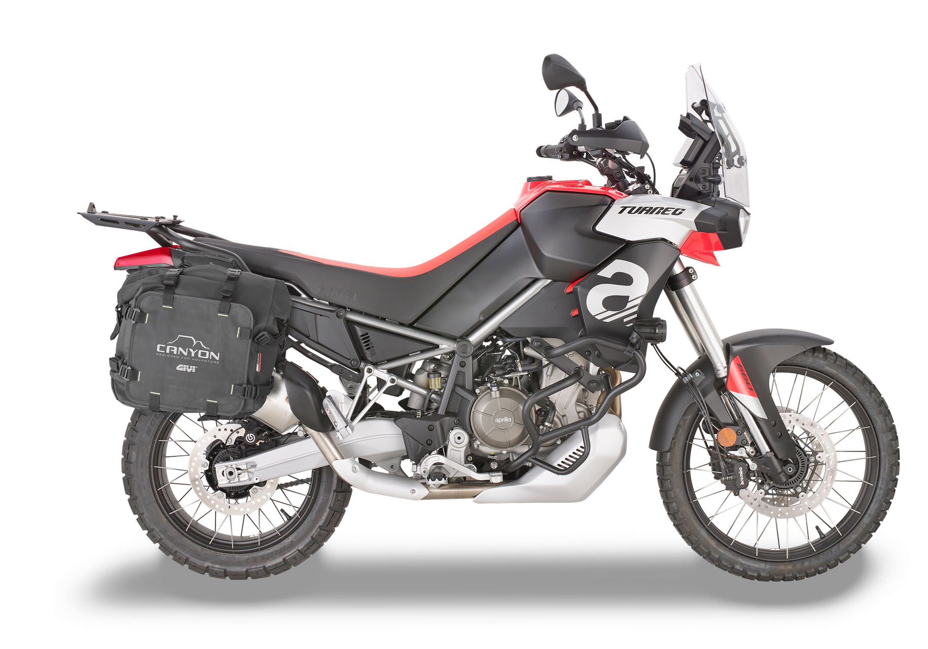 Allestimento GIVI su Aprilia Tuareg 660 (21) lato
