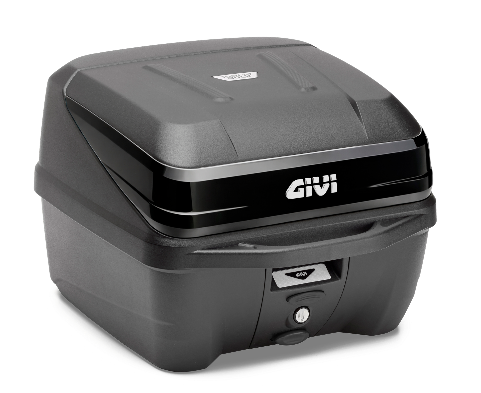 B32NB Monolock top case, 32 litri, con inserto superiore nero lucido